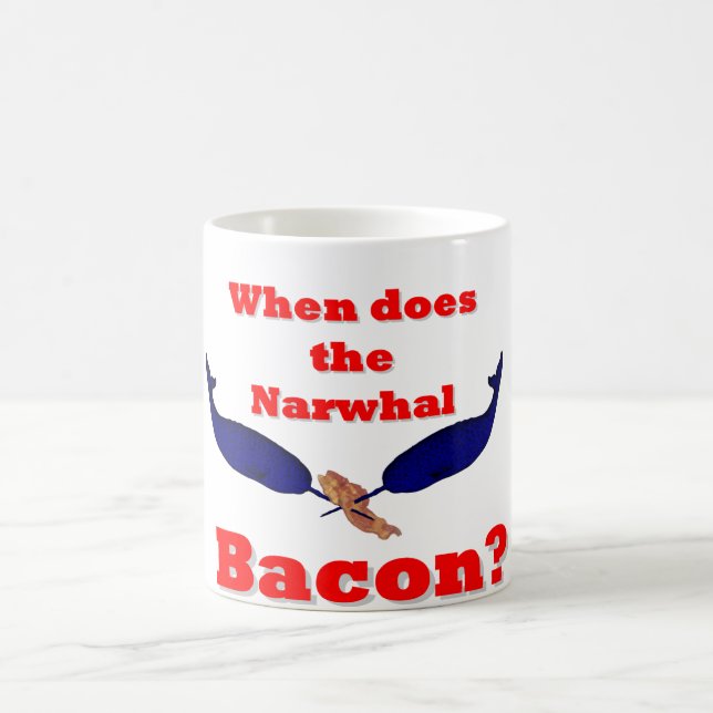 Mug Quand le bacon Narwhal ? (Centre)