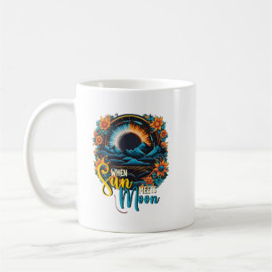 Mug Quand Le Soleil Rencontre La Lune, Les Vibes Céles