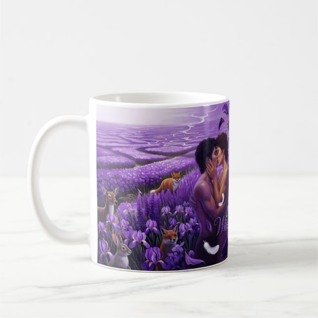 Mug Quand les colombes pleurent Violet Fields Passion  (Gauche)