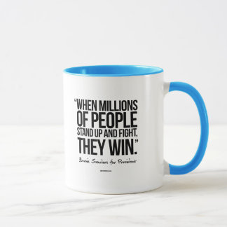 Mug Quand les millions de personnes se lèvent