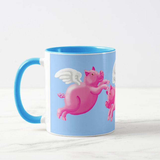 Mug Quand les porcs volent (Gauche)