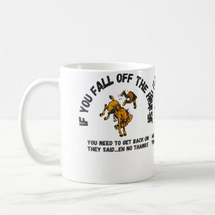 Mug Quand on Tombe du Cheval Drôle de Cheval à Cheval