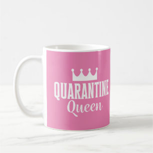 Mug Quarantine Queen 2020 Pink Girly Virus