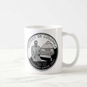 Mug Quartier du district de Columbia de Faux Washingto