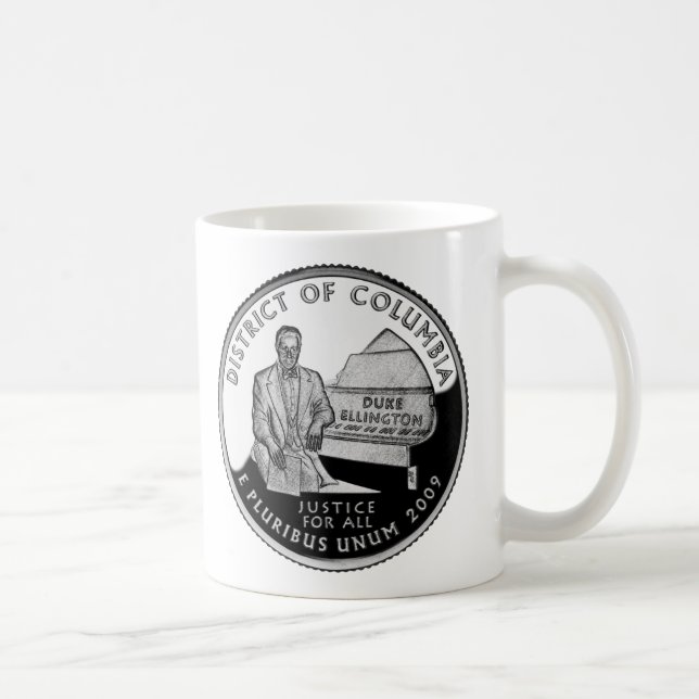 Mug Quartier du district de Columbia de Faux Washingto (Droite)