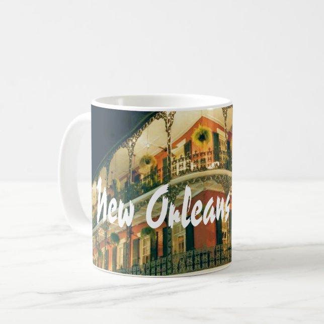 Mug Quartier français de la Nouvelle-Orléans (Devant gauche)