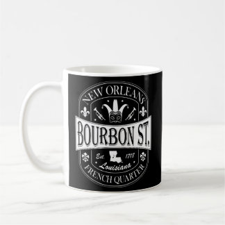 Mug Quartier français Nouvelle-Orléans Bourbon Street 