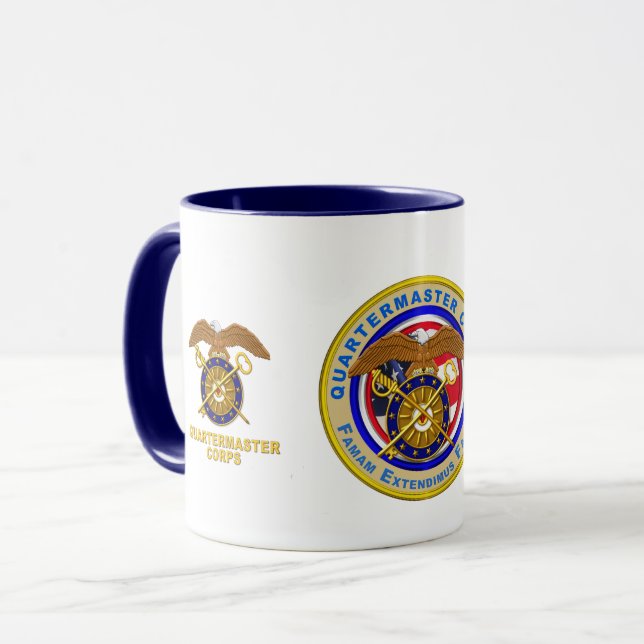 Mug  Quartier-maître Corps Vétérinaire   (Devant gauche)