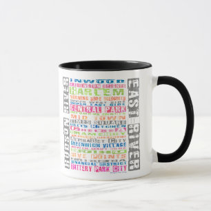 Mug Quartiers NYC Arc-en-ciel