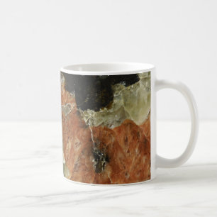 Mug Quartz orange, noir et clair