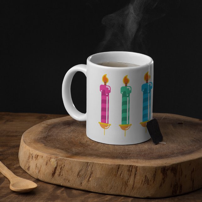 Mug Quatre bougies (Créateur téléchargé)