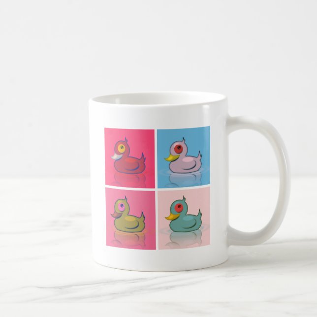 Mug Quatre canards colorés (Droite)