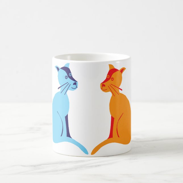 Mug quatre chats (Centre)