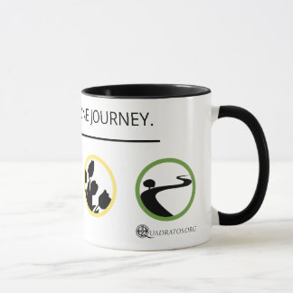 Mug Quatre Chemins. Un Voyage.