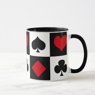 Mug Quatre combinaisons de cartes