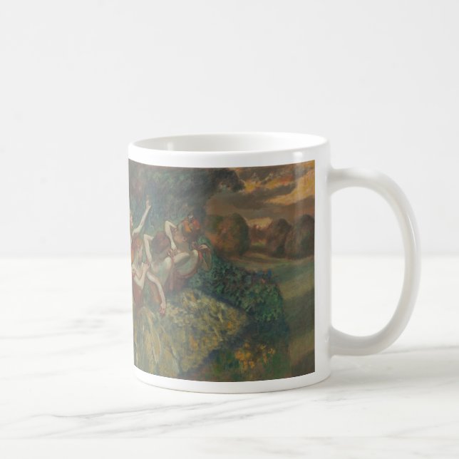 Mug Quatre danseurs d'Edgar Degas, Ballet Fine Art (Droite)