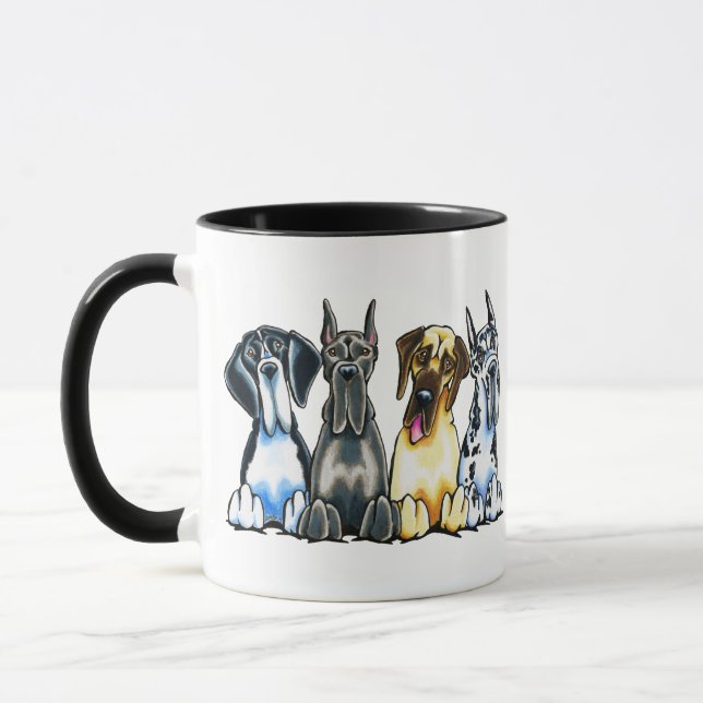 Mug Quatre Grands Danois (Gauche)