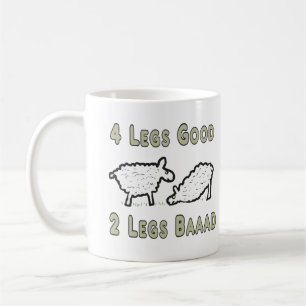 Mug Quatre Jambes Beau Mouton Drôle