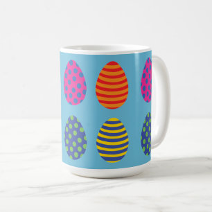 Mug Quatre Oeufs de Pâques colorés