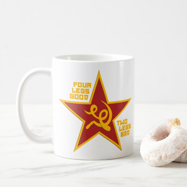 Mug Quatre pattes bien (Avec donut)