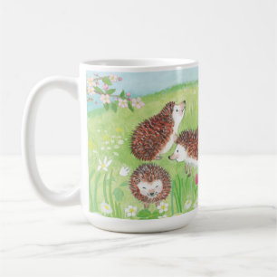 Mug Quatre petits hérissons dans la prairie