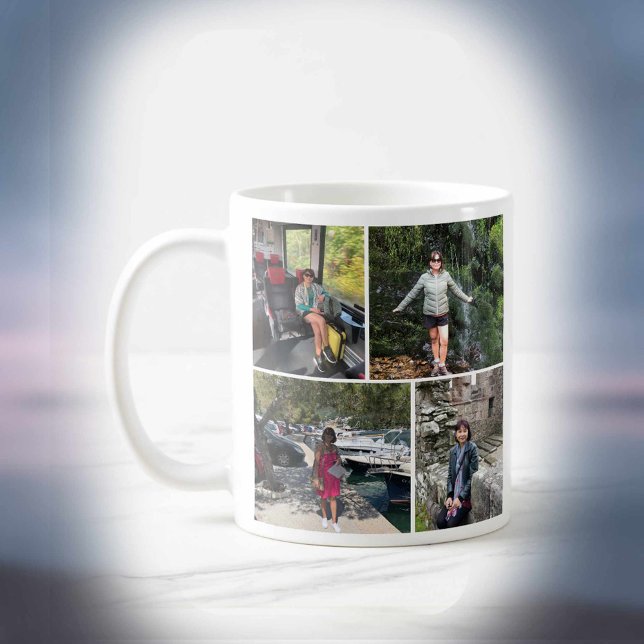 Mug Quatre photos (Créateur téléchargé)