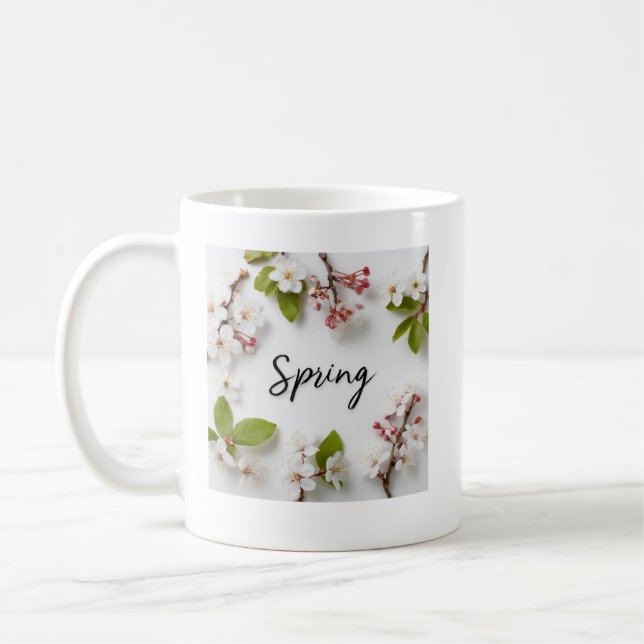 Mug quatre saisons modèle printemps (Gauche)