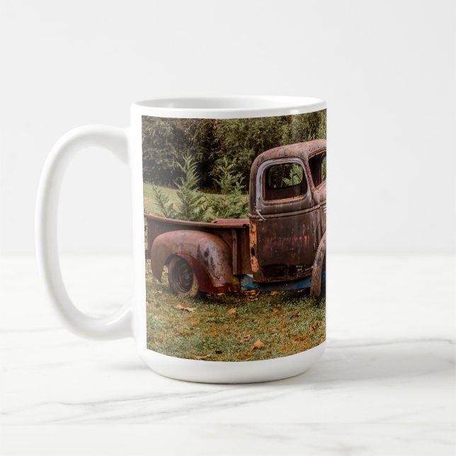 Mug Quatre vieux camions (Gauche)