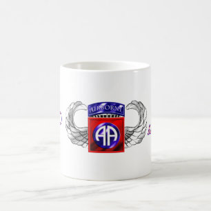Mug quatre-vingt-deuxième Division Aéroportée tout