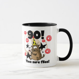Mug quatre-vingt-dixième Le temps pilote