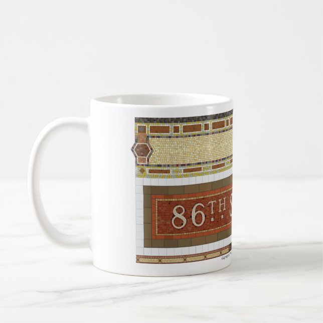 Mug quatre-vingt-sixième Mosaïque de souterrain de St (Gauche)