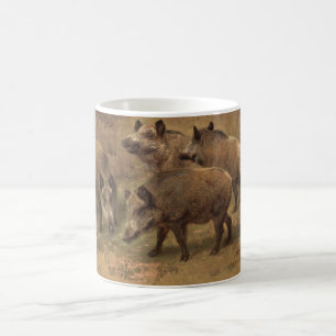 Mug Quatre voitures dans un paysage grandiose (par Ros
