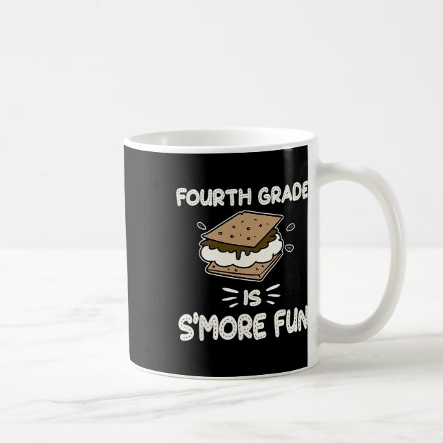 Mug Quatrième Année Est S'Plus Amusant Retour À L'Ense (Droite)