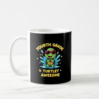 Mug Quatrième année Tortue formidable premier jour de