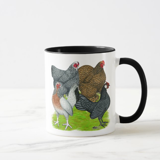 Mug Quatuor Bantam Hen (Droite)