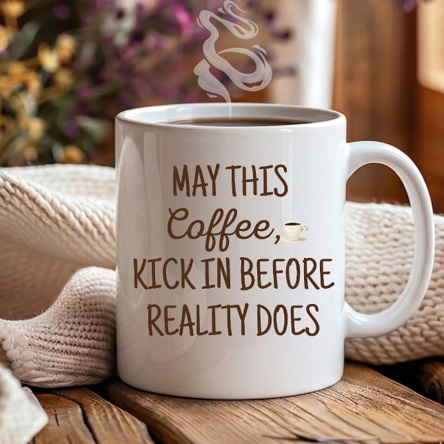 Mug Que ce café agisse drôle Collègue de travail (Créateur téléchargé)