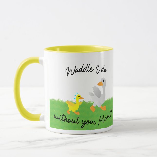 Mug Que ferais-je sans toi Maman (Gauche)