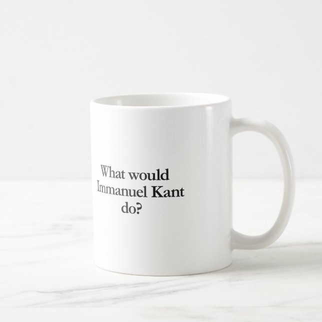 Mug que ferait immanuel kant (Droite)