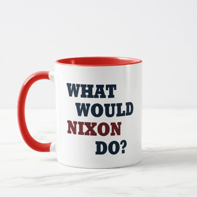Mug Que ferait Nixon ? (Gauche)