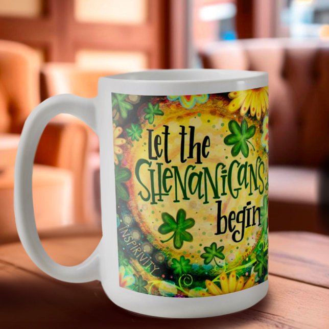Mug Que les Shenanigans commencent (Créateur téléchargé)