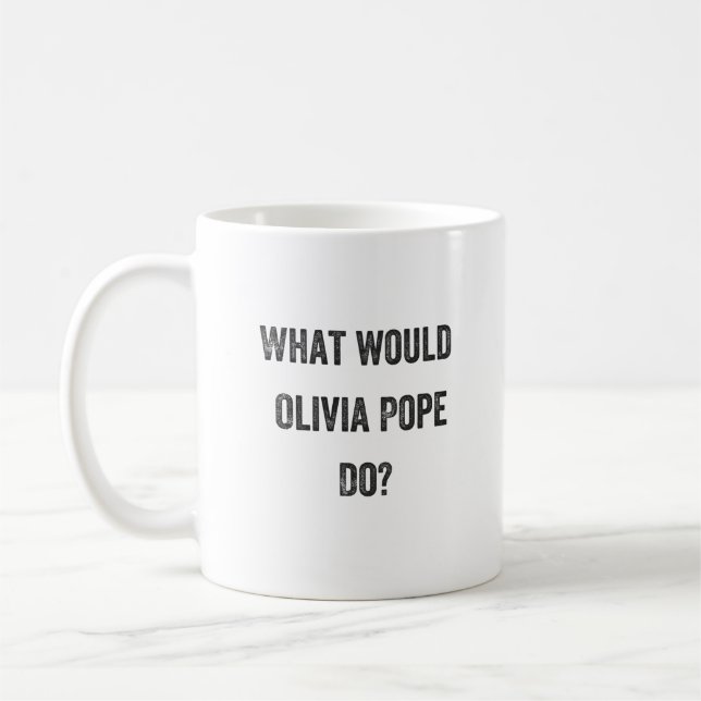 Mug Que pape Do d'Olivia ? (Scandale) (Gauche)