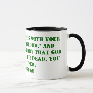 Mug Que si vous admettez avec votre bouche, "Jésus
