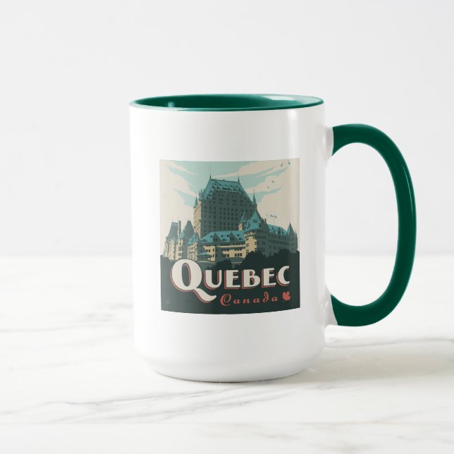 Mug Québec Canada | Château Frontenac (Droite)