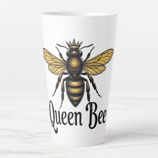 Mug Queen Bee Latte (Devant)