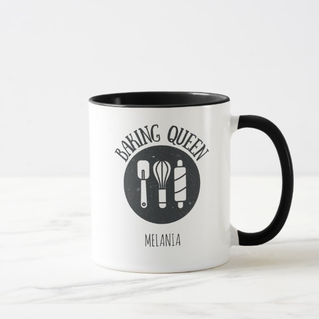 Mug Queen Cuisinière Personnalisée | Musique de ca (Droite)