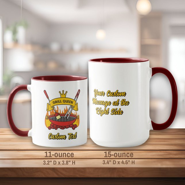 Mug Queen Grill (Créateur téléchargé)