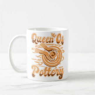 Mug Queen Of Pottery Pottery Pro Wheel Hobby Lover Pot