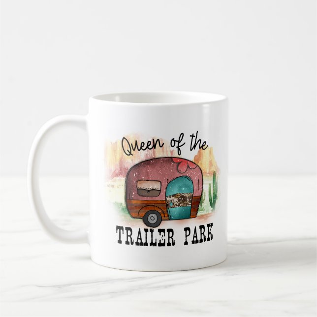 Mug Queen Of The Trailer Park (Gauche)