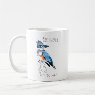 Mug Queenfisher (Martin-chasseur Belted)