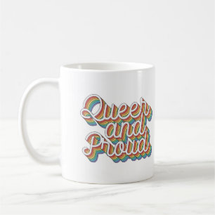 MUG QUEER ET FIER RÉTRO AESTHÉTIQUE '70